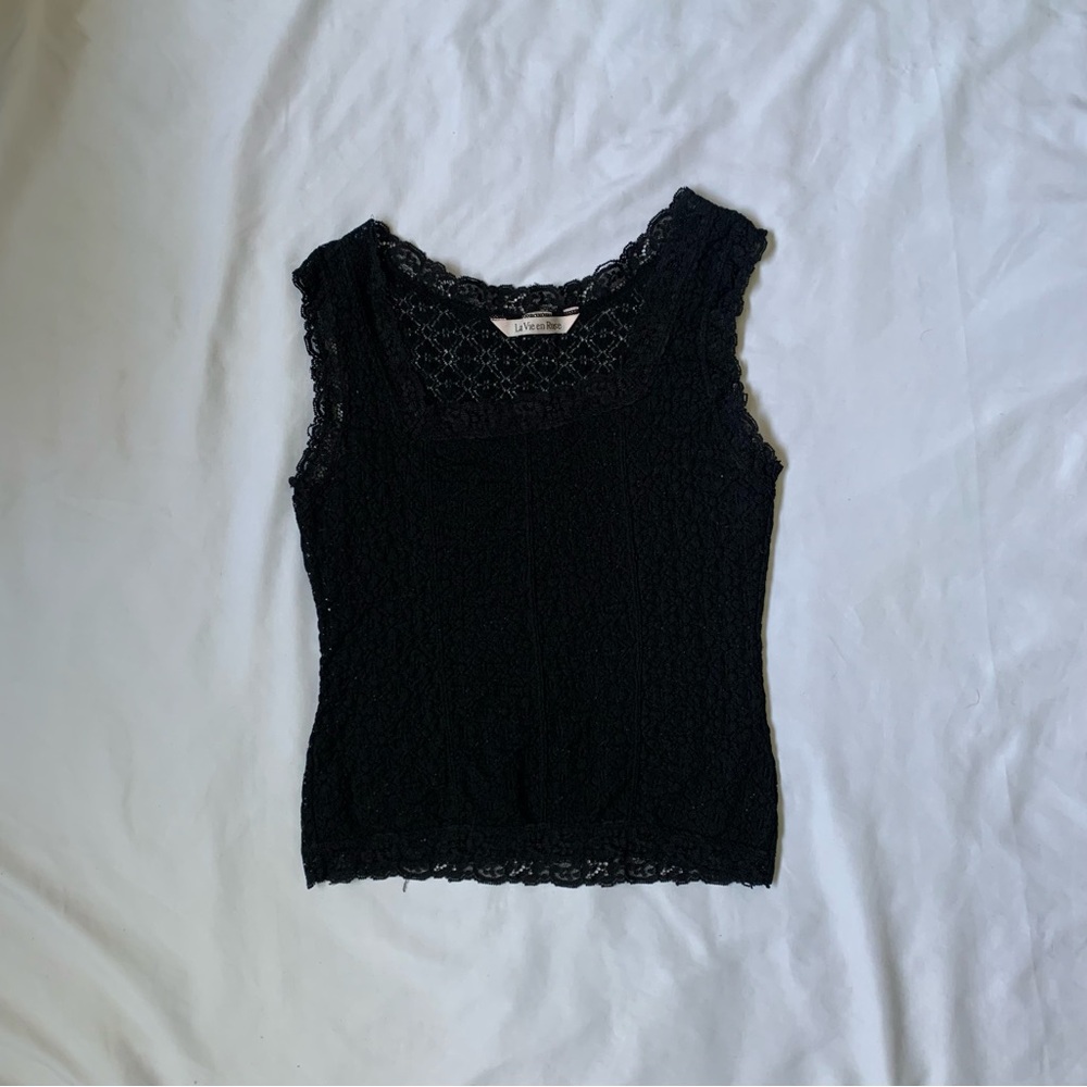 Vintage Lace Tank Top